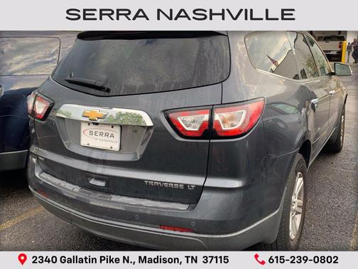 Cyber Gray Metallic 2014 Chevrolet Traverse 1LT