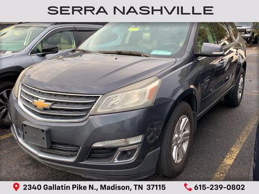 Cyber Gray Metallic 2014 Chevrolet Traverse 1LT
