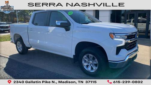 Summit White 2026 Chevrolet Silverado 1500 LT