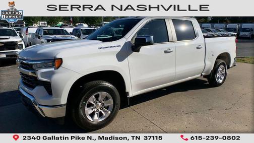 Summit White 2026 Chevrolet Silverado 1500 LT