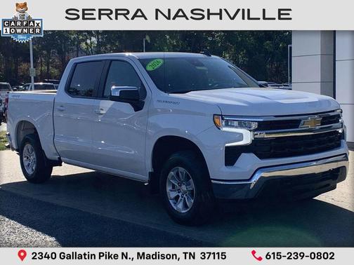 Summit White 2026 Chevrolet Silverado 1500 LT