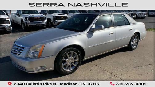 Radiant Silver 2010 Cadillac DTS Luxury Collection