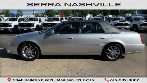 Radiant Silver 2010 Cadillac DTS Luxury Collection
