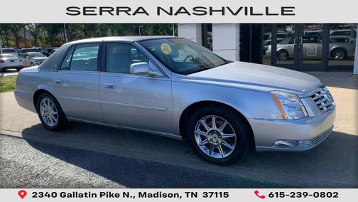 Radiant Silver 2010 Cadillac DTS Luxury Collection