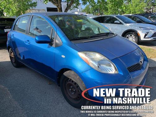 Blazing Blue Pearl 2010 Toyota Yaris Base