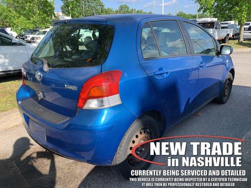 Blazing Blue Pearl 2010 Toyota Yaris Base