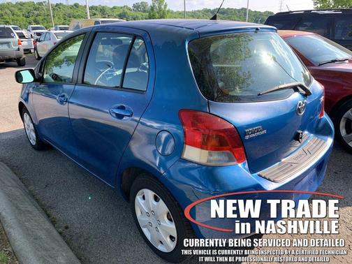 Blazing Blue Pearl 2010 Toyota Yaris Base