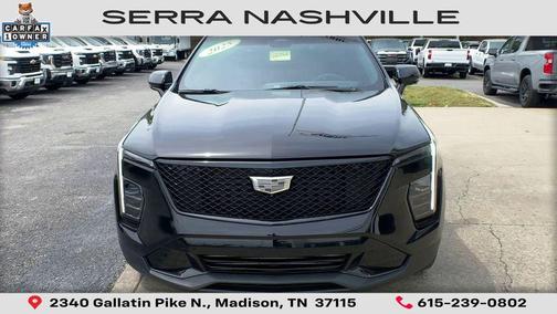 Stellar Black Metallic 2025 Cadillac XT4 Premium Luxury