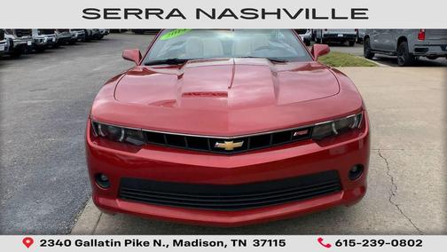 Red Rock Metallic 2014 Chevrolet Camaro 2LT