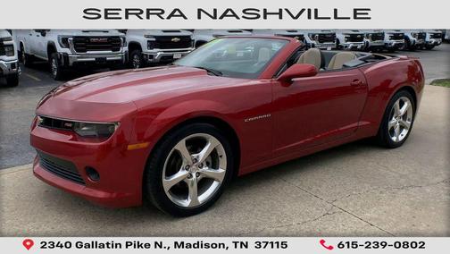 Red Rock Metallic 2014 Chevrolet Camaro 2LT