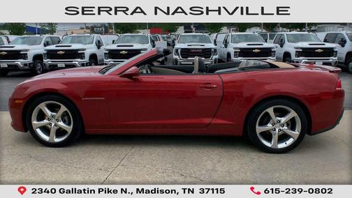 Red Rock Metallic 2014 Chevrolet Camaro 2LT