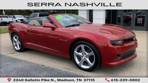 Red Rock Metallic 2014 Chevrolet Camaro 2LT