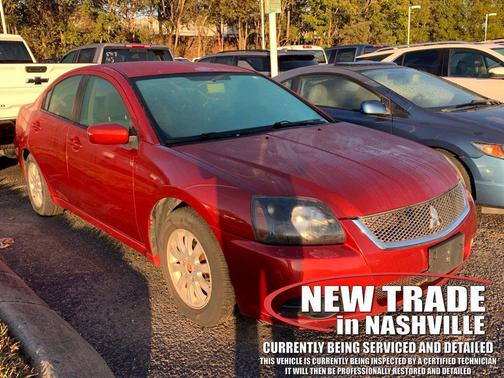 Maroon 2011 Mitsubishi Galant Base