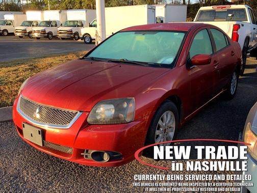 Maroon 2011 Mitsubishi Galant Base