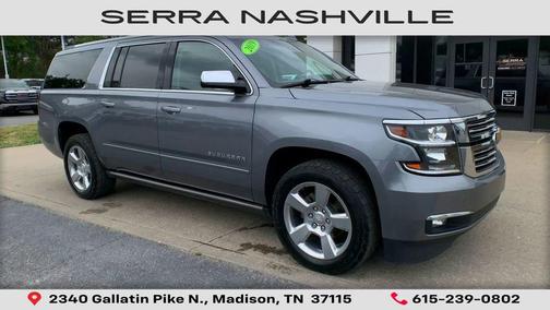 Satin Steel Metallic 2019 Chevrolet Suburban Premier