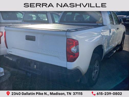 Super White 2017 Toyota Tundra SR