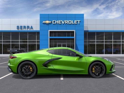 Roswell Green Metallic 2026 Chevrolet Corvette Stingray w/1LT