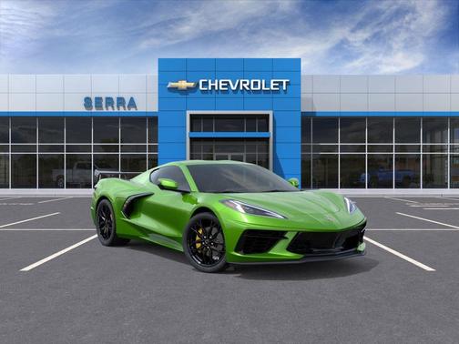 Roswell Green Metallic 2026 Chevrolet Corvette Stingray w/1LT