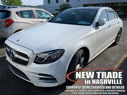 Polar White 2017 Mercedes-Benz E-Class 4MATIC
