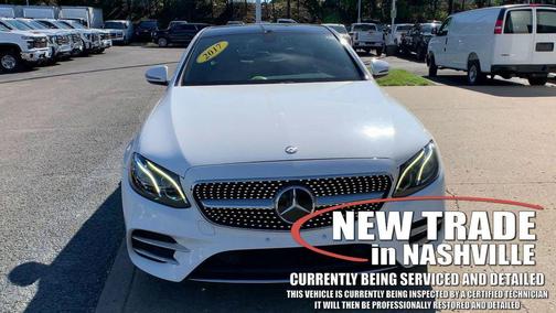Polar White 2017 Mercedes-Benz E-Class 4MATIC