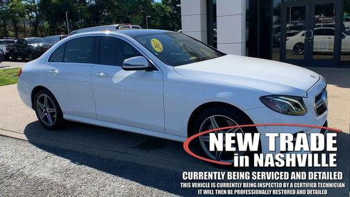 Polar White 2017 Mercedes-Benz E-Class 4MATIC