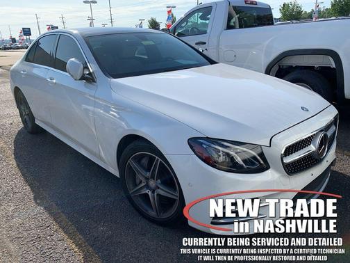 Polar White 2017 Mercedes-Benz E-Class 4MATIC