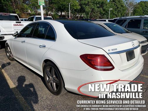 Polar White 2017 Mercedes-Benz E-Class 4MATIC