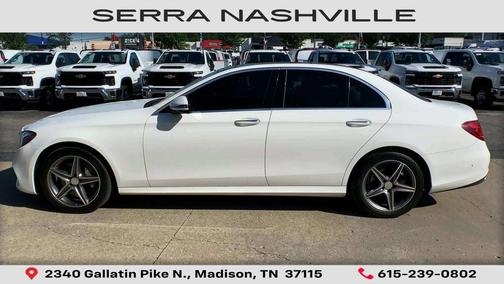 Polar White 2017 Mercedes-Benz E-Class 4MATIC