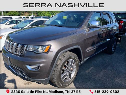 Granite Crystal Metallic Clearcoat 2017 Jeep Grand Cherokee Limited