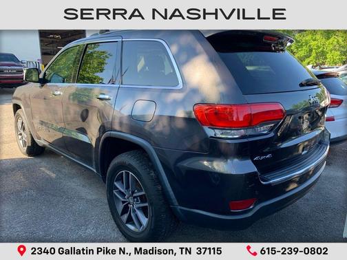 Granite Crystal Metallic Clearcoat 2017 Jeep Grand Cherokee Limited