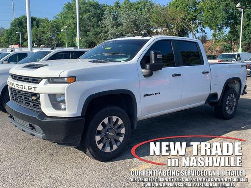 Summit White 2022 Chevrolet Silverado 2500 Custom