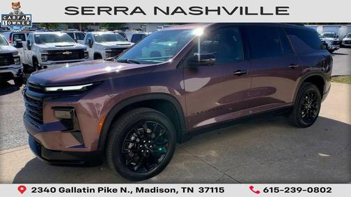 Stardust Metallic 2024 Chevrolet Traverse LT