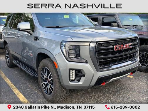 Sterling Metallic 2024 GMC Yukon 4WD AT4