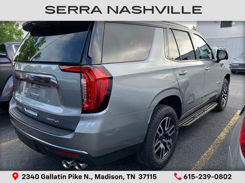 Sterling Metallic 2024 GMC Yukon 4WD AT4