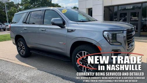 Sterling Metallic 2024 GMC Yukon 4WD AT4