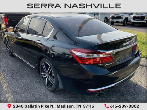 Crystal Black Pearl 2017 Honda Accord Sport SE