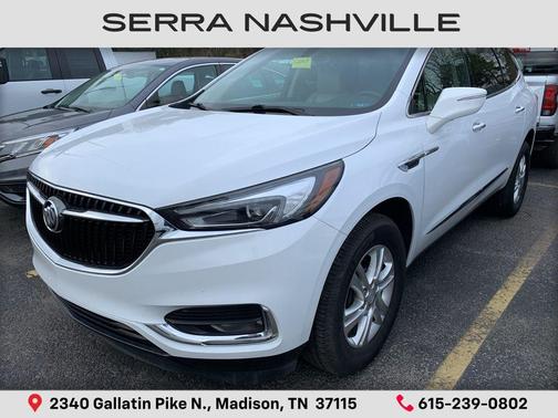 Summit White 2018 Buick Enclave Essence