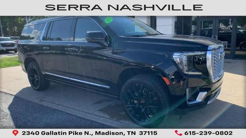 Onyx Black 2024 GMC Yukon XL Denali