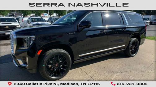 Onyx Black 2024 GMC Yukon XL Denali