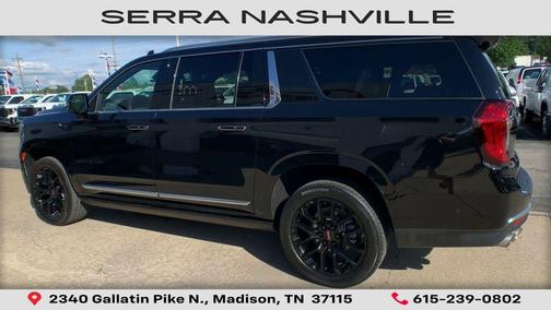 Onyx Black 2024 GMC Yukon XL Denali
