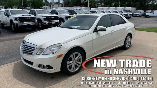 White 2011 Mercedes-Benz E-Class E 550
