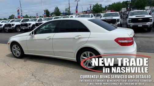 White 2011 Mercedes-Benz E-Class E 550