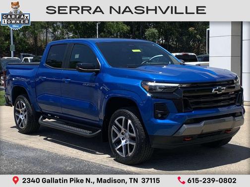 Glacier Blue Metallic 2024 Chevrolet Colorado Z71