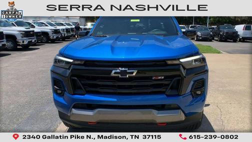 Glacier Blue Metallic 2024 Chevrolet Colorado Z71