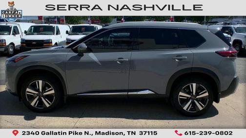 Boulder Gray Pearl 2023 Nissan Rogue Platinum
