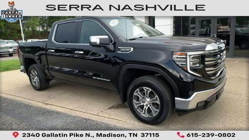 Onyx Black 2026 GMC Sierra 1500 SLT