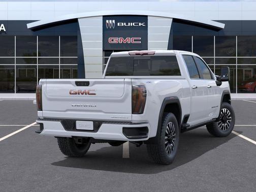 Glacier White Tricoat 2026 GMC Sierra 3500 Denali