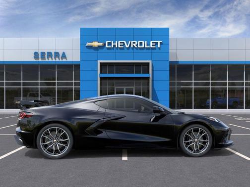Black 2026 Chevrolet Corvette Stingray w/1LT