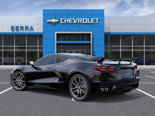Black 2026 Chevrolet Corvette Stingray w/1LT