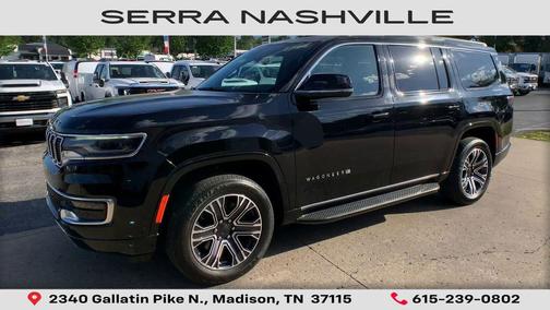 Diamond Black Crystal Pearlcoat 2024 Jeep Wagoneer Series II 4x4